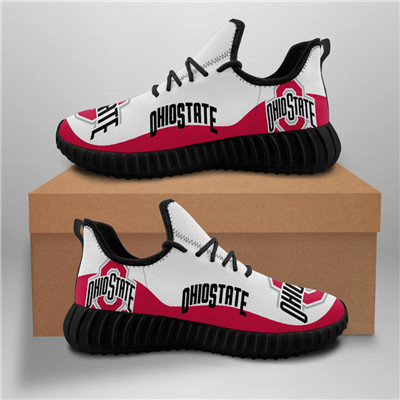 NCAA Ohio State Mesh Knit Sneakers
