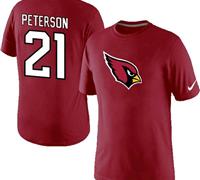 NEW Arizona Cardinals #21 Patrick Peterson Player Name & Number T-Shirt Cardinal
