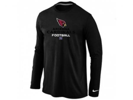 NEW Arizona Cardinals Critical Victory Long Sleeve T-Shirt Black
