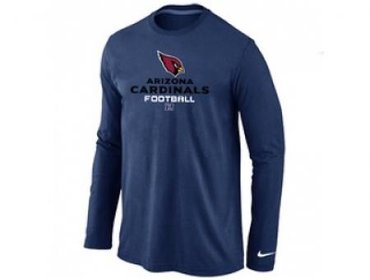 NEW Arizona Cardinals Critical Victory Long Sleeve T-Shirt D.Blue