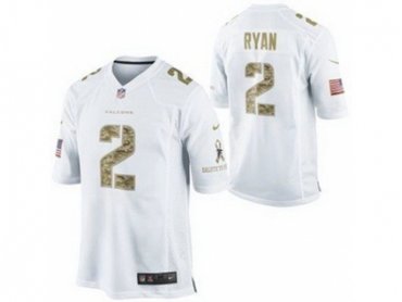 NEW Atlanta Falcons #2 Matt Ryan White Jerseys(game USA)