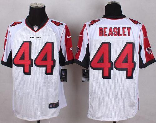 NEW Atlanta Falcons #44 Vic Beasley White Men's Stitched NFL Elite Jersey