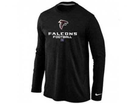 NEW Atlanta Falcons Critical Victory Long Sleeve T-Shirt Black