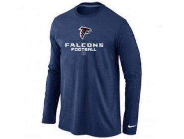 NEW Atlanta Falcons Critical Victory Long Sleeve T-Shirt D.Blue