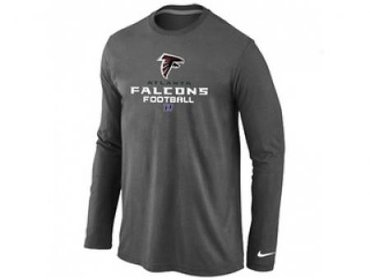 NEW Atlanta Falcons Critical Victory Long Sleeve T-Shirt D.Grey