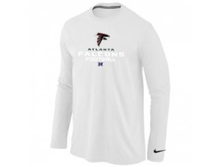 NEW Atlanta Falcons Critical Victory Long Sleeve T-Shirt White