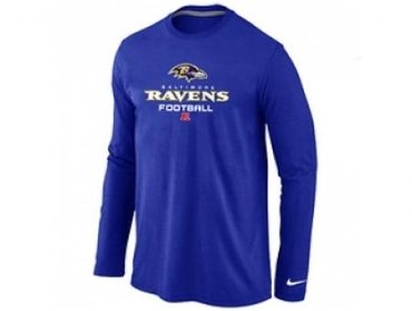 NEW Baltimore Ravens Critical Victory Long Sleeve T-Shirt Blue