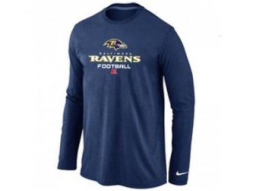 NEW Baltimore Ravens Critical Victory Long Sleeve T-Shirt D.Blue