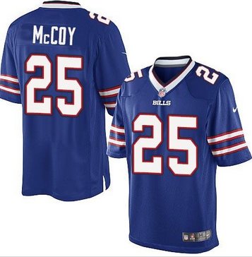 NEW Buffalo Bills #25 LeSean McCoy Royal Blue Team Color Men's Stitched NFL New Limited jersey