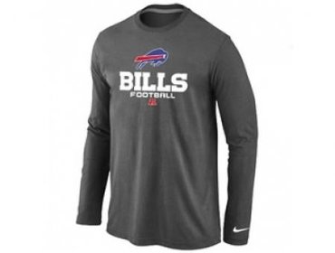 NEW Buffalo Bills Critical Victory Long Sleeve T-Shirt D.Grey