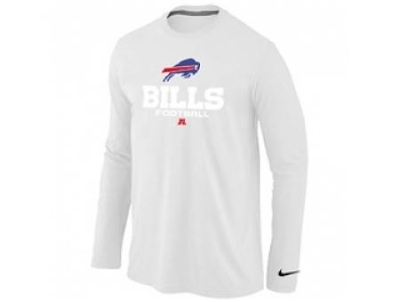 NEW Buffalo Bills Critical Victory Long Sleeve T-Shirt White
