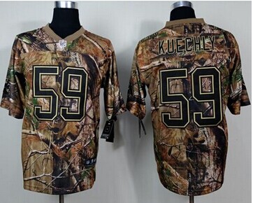 NEW Carolina Panthers #59 Luke Kuechly Camo Realtree NFL Elite Jersey
