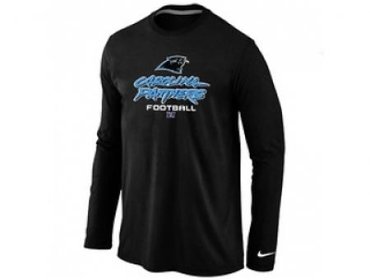 NEW Carolina Panthers Critical Victory Long Sleeve T-Shirt Black