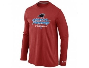 NEW Carolina Panthers Critical Victory Long Sleeve T-Shirt RED