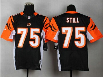 NEW Cincinnati Bengals #75 Devon Still Team Color Elite Jersey