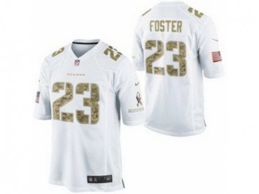 NEW Houston Texans #23 Arian Foster White Jerseys(game USA)