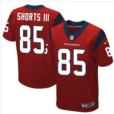 NEW Houston Texans #85 Cecil Shorts III Red Alternate Men's Stitched NFL Elite Jersey