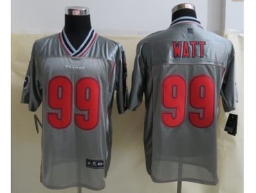 NEW Houston Texans #99 Watt Grey Jerseys(Vapor Elite)