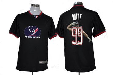 NEW Houston Texans 99 J.J. Watt Team ALL-Star Fashion Jerseys