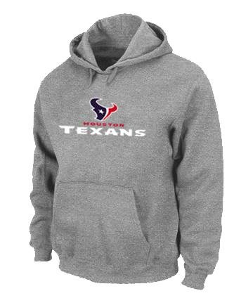 NEW Houston Texans Shield Nailhead Performance Hoodie -Grey