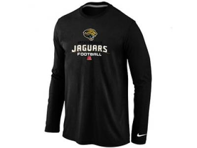 NEW Jacksonville Jaguars Critical Victory Long Sleeve T-Shirt Black