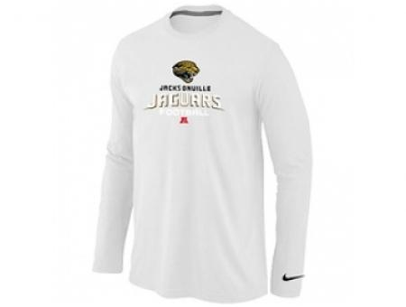 NEW Jacksonville Jaguars Critical Victory Long Sleeve T-Shirt White