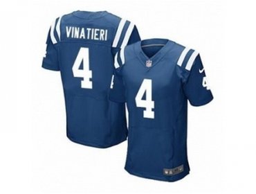 NEW Jerseys Indianapolis Colts #4 Vinatieri Blue(Elite)