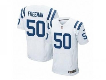 NEW Jerseys Indianapolis Colts #50 Freeman white(Elite)(freeman)