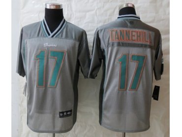 NEW Miami Dolphins #17 Tannehill Grey Jerseys(Vapor Elite)