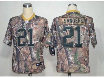 NEW NFL Atlanta Falcons 21 Deion Sanders Camo Realtree Jerseys(Elite)