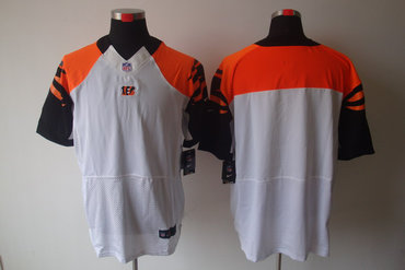 2012 NEW NFL Cincinnati Bengals White Color Blank Jerseys(Elite)
