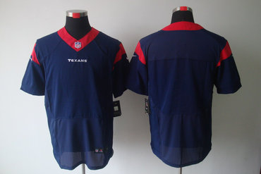 2012 NEW NFL Houston Texans Dk.blue Color Blank Jerseys(Elite)