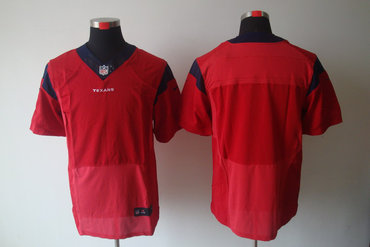 2012 NEW NFL Houston Texans Red Color Blank Jerseys(Elite)