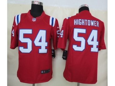 NEW NFL New England Patriots 54 Dont'a Hightower Red Jerseys(Limited)