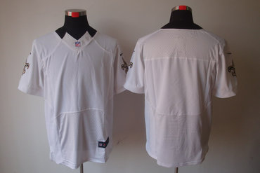 2012 NEW NFL New Orleans Saints White Color Blank Jerseys(Elite)