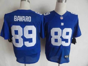 NEW NFL New York Giants 89 Mark Bavaro Blue Jerseys(Elite)