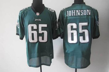 NEW NFL Philadelphia Eagles 65 Lane Johnson Green Jerseys(Elite)