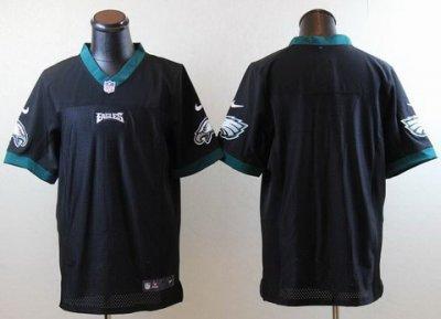 NEW NFL Philadelphia Eagles Blank Black Jerseys (Elite)