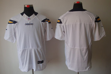2012 NEW NFL San Diego Chrgers White Color Blank Jerseys(Elite)