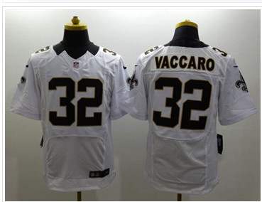 NEW New Orleans Saints #32 Kenny Vaccaro White NFL Elite Jersey