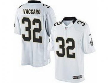 NEW New Orleans Saints #32 Kenny Vaccaro white Jerseys(Game)