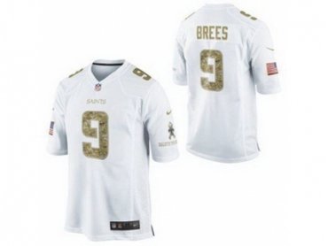 NEW New Orleans Saints #9 Drew Brees White Jerseys(game USA)