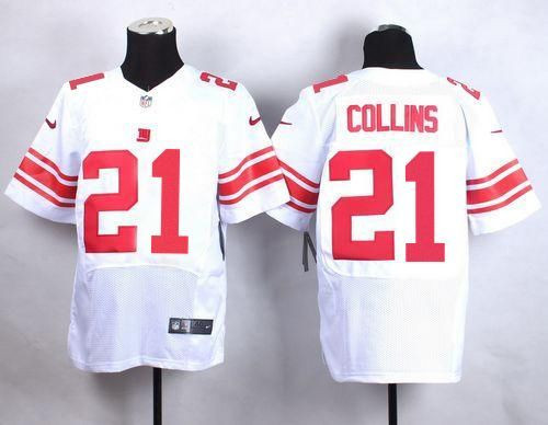 NEW New York Giants #21 Landon Collins White Men's Stitched NFL Elite Jersey
