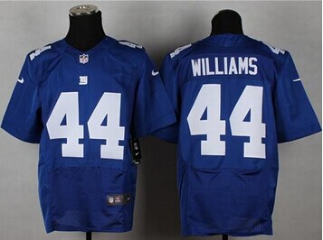 NEW New York Giants #44 Andre Williams Royal Blue Team Color NFL Elite Jersey
