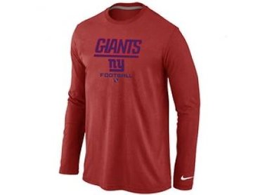 NEW New York Giants Critical Victory Long Sleeve T-Shirt RED