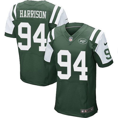 NEW New York Jets #94 Damon Harrison Green Team Color Men's Stitched NFL Elite Jersey