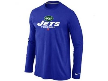 NEW New York Jets Critical Victory Long Sleeve T-Shirt Blue