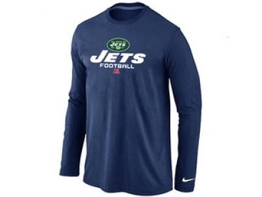 NEW New York Jets Critical Victory Long Sleeve T-Shirt D.Blue