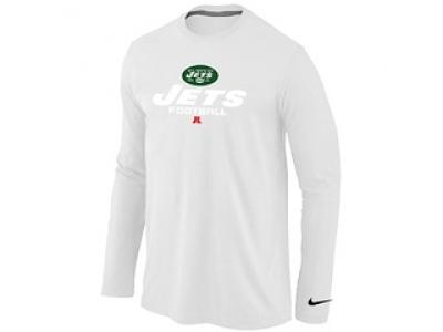 NEW New York Jets Critical Victory Long Sleeve T-Shirt White