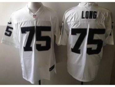 NEW Oakland Raiders 75 Howie Long White Elite NFL Jerseys